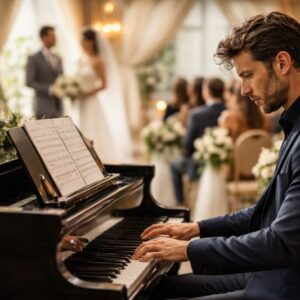 wedding piano performance
